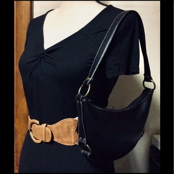 Leather Small Rounded Purse Handbag, Nine West - Picture 4 of 5